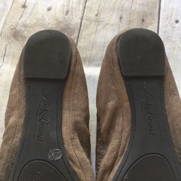 Lucky Brand Leather Ballet Flats - Picture 5 of 5